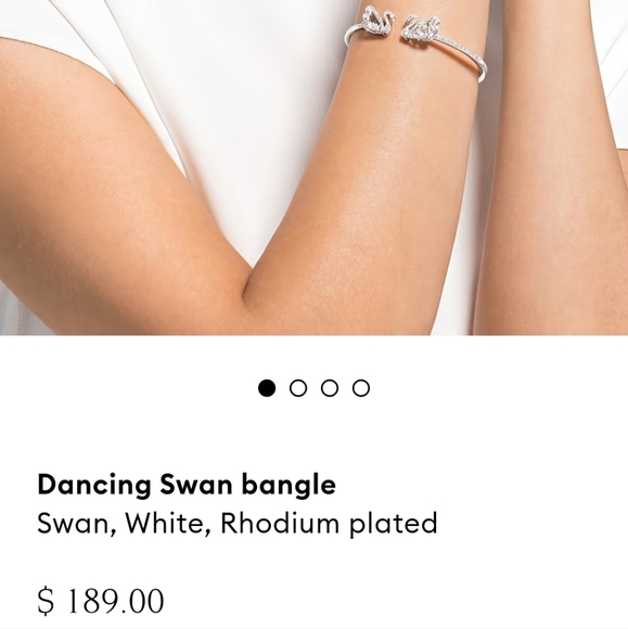 Swarovski swan bracelet and ring SET - Picture 9 of 9